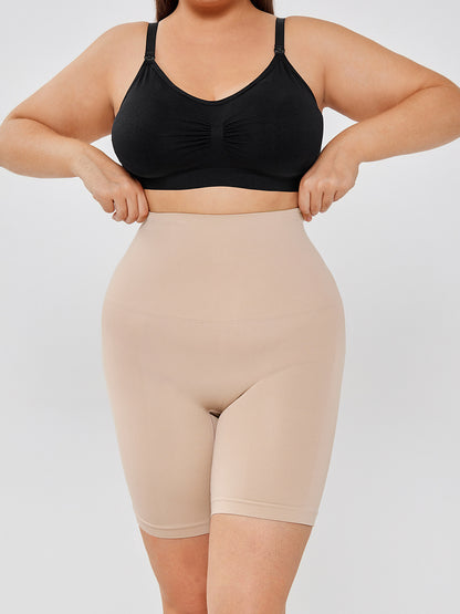 High-Waisted Body Shaper Shorts