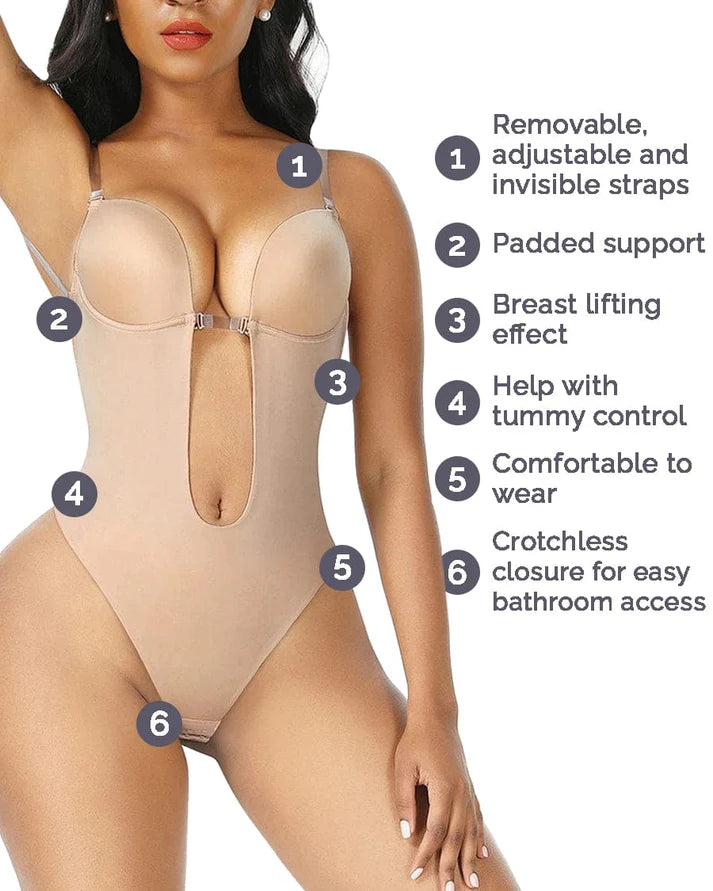 Backless Body Shaper Bra